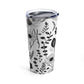 Black & White Flower Tumbler (20 oz.)