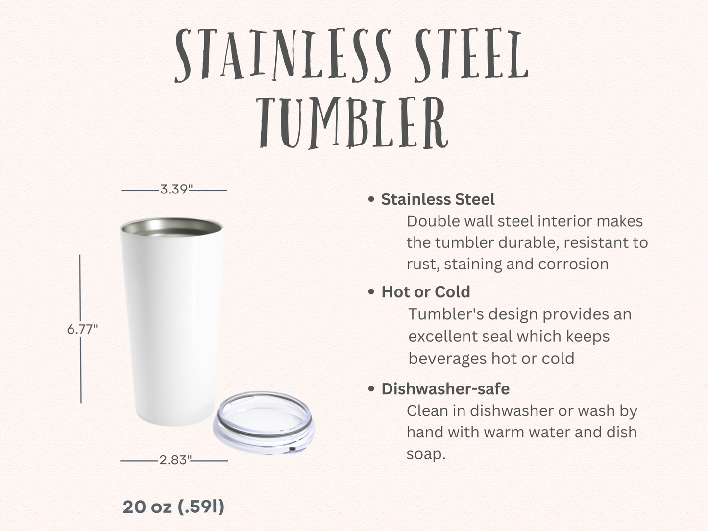 Lavender Tumbler (20 oz.)